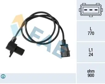 Датчик коленчатого вала FAE 79451