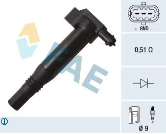 Автозапчасть FAE 80273