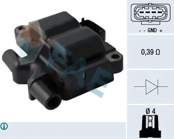 Катушка воспаления FAE 80293
