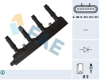 Автозапчасть FAE 80322