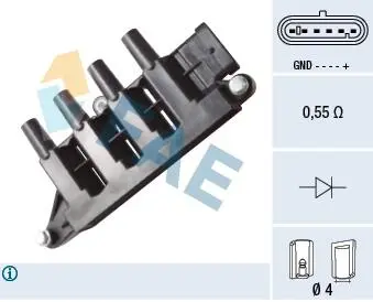 Автозапчасть FAE 80340