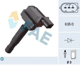 Автозапчасть FAE 80455