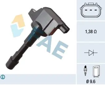 Автозапчасть FAE 80469