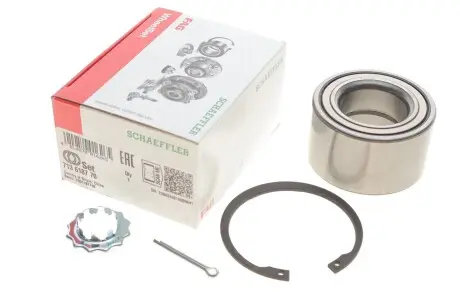 Підшипник маточини (передньої) Toyota Avensis 97-08/Corolla 97-07 (40x74x42) FAG 713 6187 70