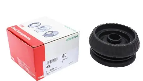 Подушка амортизатора передн Лів/Прав FORD FIESTA IV, FIESTA/HATCHBACK, FIESTA/MINIVAN, KA, PUMA, STREET KA 1.3-1.8D 08.95-11.08 FAG 814 0051 10