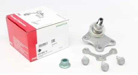 Опора шаровая (передняя/снизу/снаружи)/R) Audi A2/Skoda Fabia/Roomster/VW Polo 99-10 FAG 825 0055 10