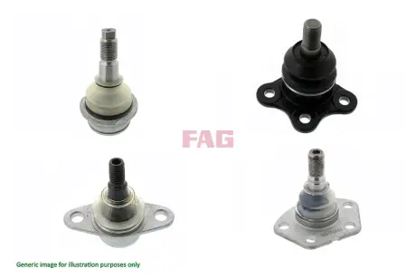 Опора кульова (передня/знизу) Citroen Berlingo/Peugeot Partner/Fiat Doblo/Opel Combo 18- FAG 825 0488 10