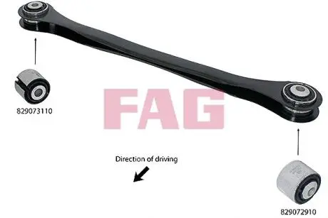 Сайлентблок рычага (заднего/сверху/снаружи) Audi A4/A5 15- FAG 829072910
