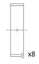 Вкладиші шатунні VW Caddy I/II 1.6/1.8 -97/T4/T5 2.0 90-15 (+0.25) FAI BB2064025