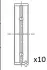 Вкладиши корінні (+0.20) Fiat Palio/Punto 1.2 03- FAI BM1052-020 (фото 1)