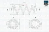 Ресора ходової частини PRO FAI FPCS139 (фото 1)