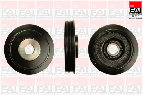 Шків колінвала Citroen/Fiat/Peugeot 1.9D/2.0HD 98- FAI FVD1007