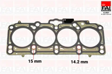 Прокладка Г/Б Audi/VW 1.9SDI/TDI AHF/AGR MLS MOT- 2! 1.63MM FAI HG1012A