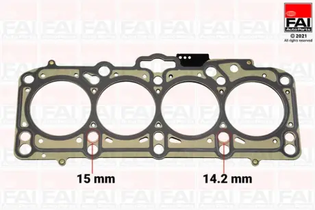 Прокладка Г/Б (1,71mm) Audi А3 VW Golf/Bora/Polo 1.9T FAI HG1012B