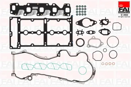 FIAT Комплект прокладок верхний без прокладки ГБЦ Doblo,panda,Opel 1.3D 03- FAI HS1321NH