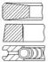 Кільця поршневі Fiat Ducato 2.3JTD 06- (88.00mm/STD) (2.5-2-2.5) FAI PR101000 (фото 1)