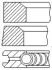Кільця поршневі VW T5 2.0i 03-15 (82.51mm/STD) (1.2-1.5-2) FAI PR29000 (фото 1)