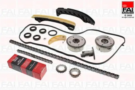 Комплект ГРМ (ланцюг + елементи) FAI TCK389VVT