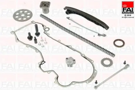 Zestaw іaсcucha rozrz№du 500/DOBLO/FIORINO, PEUGEOT BIPPER 1.3MJTD/HDI FAI TCK6ST