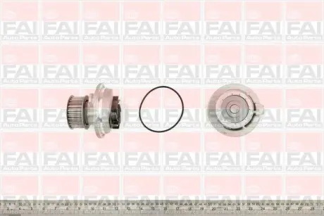 Водяна помпа Chevrolet Captiva/Epica/Lacetti/Opel Astra F/G/H/Omega B/Vectra A/B/Zafira 1.7TD/1.8/2.0/2.4 1994- FAI WP3059