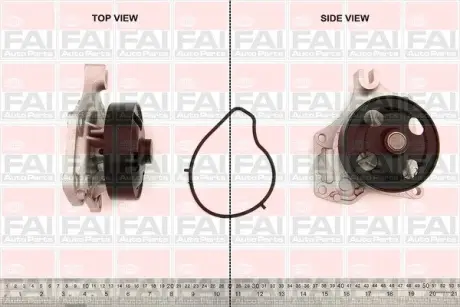 Водяна помпа Mazda 2, 3 1.3/1.4/1.6 10.03- FAI WP6473