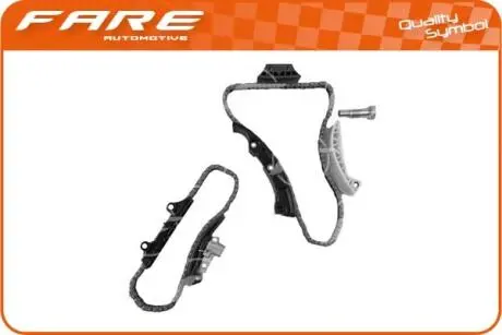 Комплект ланцюга ГРМ VW T5 3.2 03-09 (z=98/70) (симплекс) Fare 28993