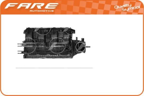 Коллектор впускной VW Caddy IV/Passat B8/Skoda Octavia III 1.2-1.4TSI 12- Fare 36343