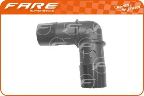 Конектор кутовий 10х10mm L=50mm Fare 4838