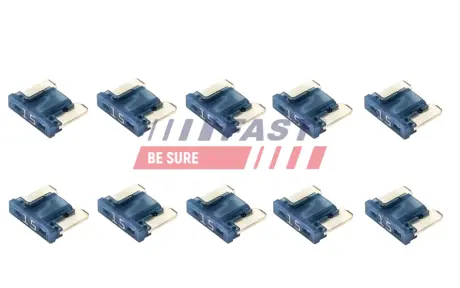 АКСЕССУАРЫ - BEZPIECZNIK PŁYTKOWY TP MINI TYP II 15A 10 SZT FAST FT11435
