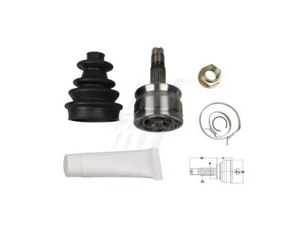ШРКШ FIAT PANDA 03> ЗОВН 1.1/1.2 FAST FT25077K