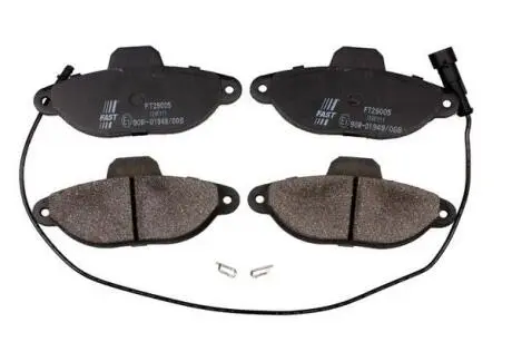 Колодки гальмівні дискові передні CHEVROLET Volt 11-;FIAT 500 07-,500 C 09-,CINQUECENTO (170) 91-99,FI FAST FT29005