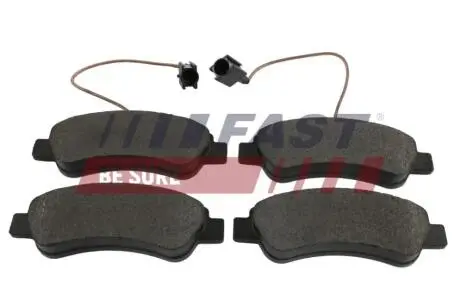 Колодки гальмівні дискові задні FIAT Ducato 06-14, Ducato 14-; PEUGEOT Boxer 06-14, Boxer 14-; CITROEN Jumper 06-14, Jumper 14- FAST FT29098HD
