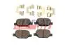 КОЛОДКИ ТОРМОЗНЫЕ FIAT PANDA 12&gt; ЗАД БЕЗ ДАТЧИКА FAST FT29176 (фото 1)