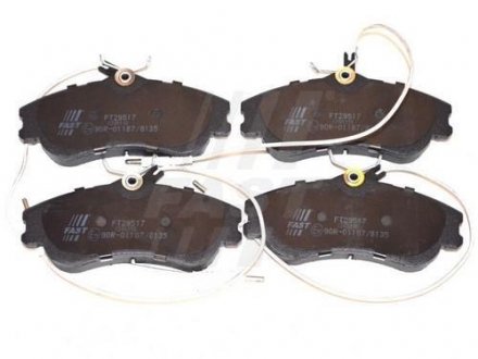 Колодки гальмівні дискові передні комплект CITROEN BERLINGO 96-08,Xsara 97-06,BERLINGO (MF) 96-11,BERLINGO фургон (M_) 96-1 FAST FT29517 (фото 1)