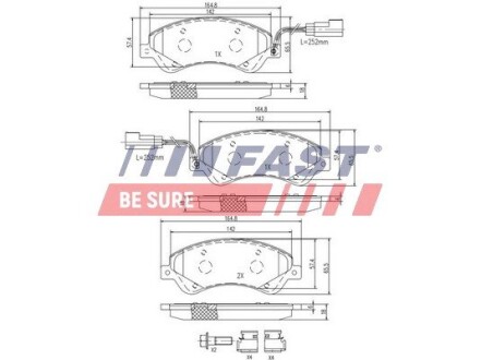 Автозапчасть FAST FT29521