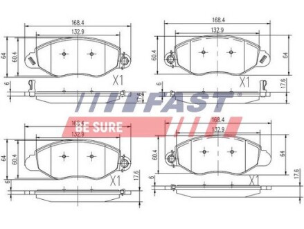 Автозапчасть FAST FT29547