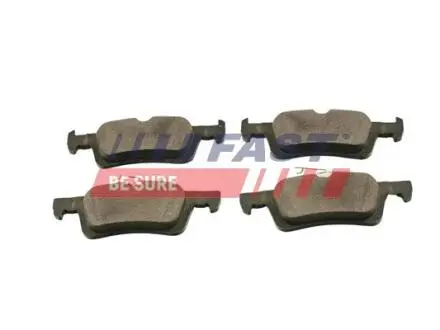 КОЛОДКИ ГАЛЬМІВНІ CITROEN BERLINGO 18> ЗАД БЕЗ ДАТЧИКА FAST FT29562
