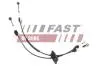 Трос КПП Master III/ Opel Movano B (10-) (1120/860+1230/895 мм) FAST FT73101 (фото 1)