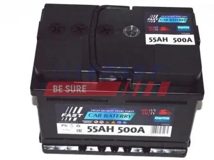 АККУМУЛЯТОР - 55AH 500A 242X175X190 FAST FT75205