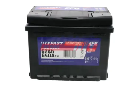 Акумуляторна батарея 65Ah/680A (278x175x175/+R/B13) (Start-Stop EFB) FAST FT75219