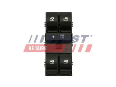 Блок управления стеклоподьёмниками перед лев Fiat Doblo 2009- FAST FT82237