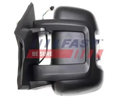 Зеркало левое механ с подогревом коротк.рычаг 3 пина Fiat Ducato (06-)(14-) FAST FT88260