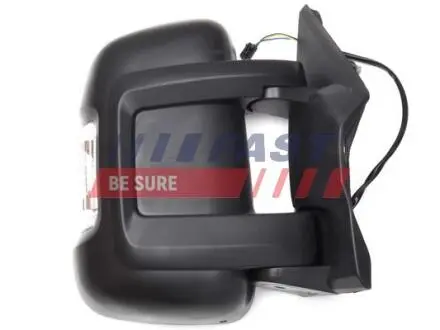 Зеркало правое механ. короткое Fiat Ducato (06-) (14-) 2 Pin FAST FT88261