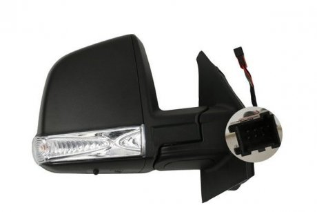 Дзеркало праве електр. з повторювачем (підігрів+датчик)) Fiat Doblo (09-16) FAST FT88349