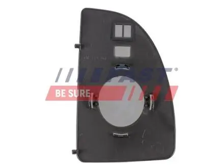 Стекло зеркала левое верхнее Fiat Ducato (02-) FAST FT88551