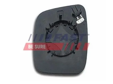 Стекло зеркала правое Fiat Fiorino, Qubo/Citroen Nemo/Peugeot Bipper (07-) с подогревом FAST FT88564