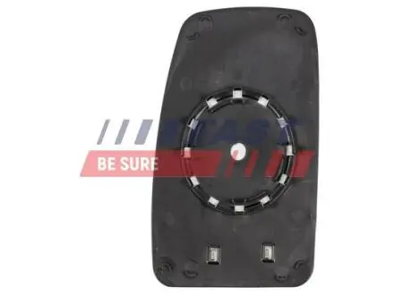 Скло дзеркала праве верхнє Renault Master (98-) (03-) з підігрівом FAST FT88592