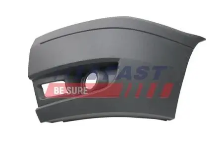 БАМПЕР FORD TRANSIT 06> ПЕРЕД ЛЕВ ЧЕРНЫЙ ГАЛОГЕНЫ FAST FT91084G