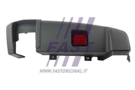 Кут бампера FIAT DUCATO 06>/ 14> ЗАД ПРАВ СЕРЫЙ ОТРАЖАТЕЛЬ 270° FAST FT91401