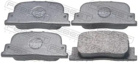 Колодки гальмівні дискові задні FEBEST 0101-MCV20R